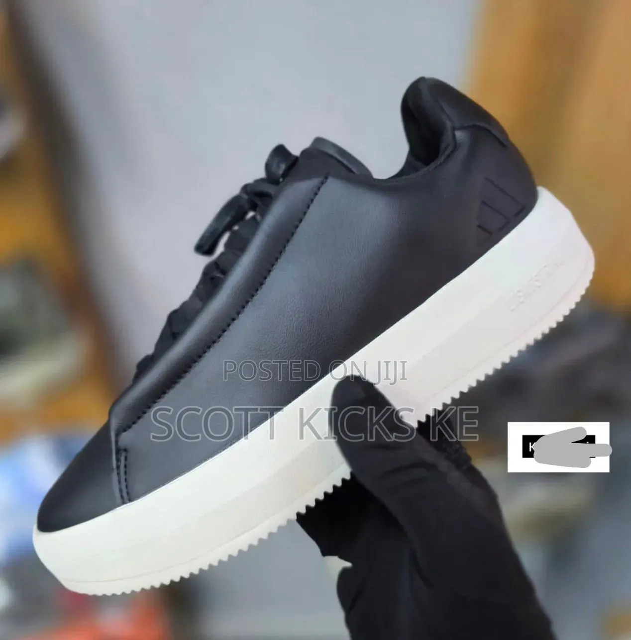 Adidas Acesmash “ Black Lither ”