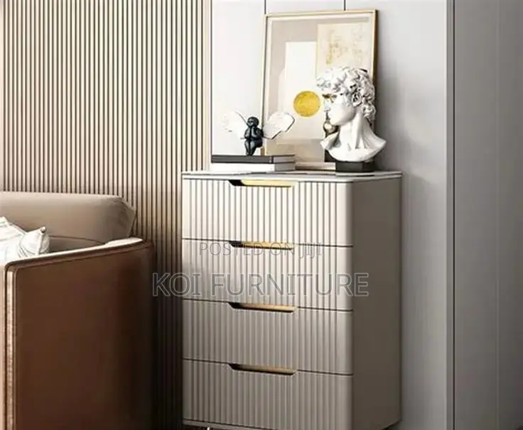 Storage Unit; Four Drawers Chest Cabinet