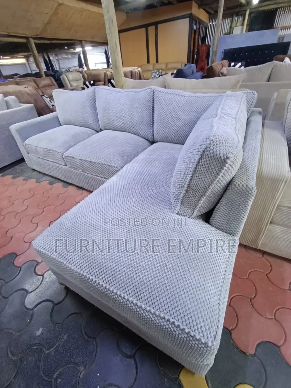 Light Gray Sectional Sofa