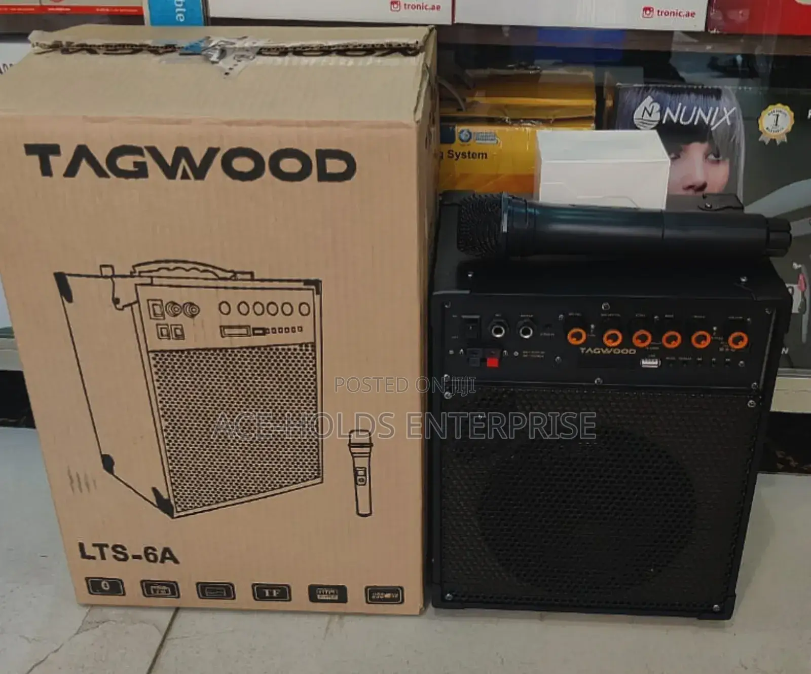 6" Inches Rechargeable Tagwood Portable Speaker LTS-6a With Microphone