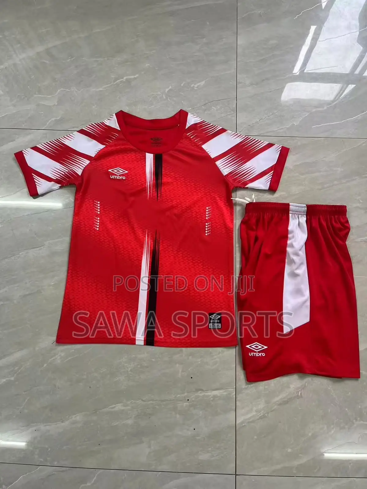 Umbro Kids Football Jersey With Shorts Set | Training Match Wear