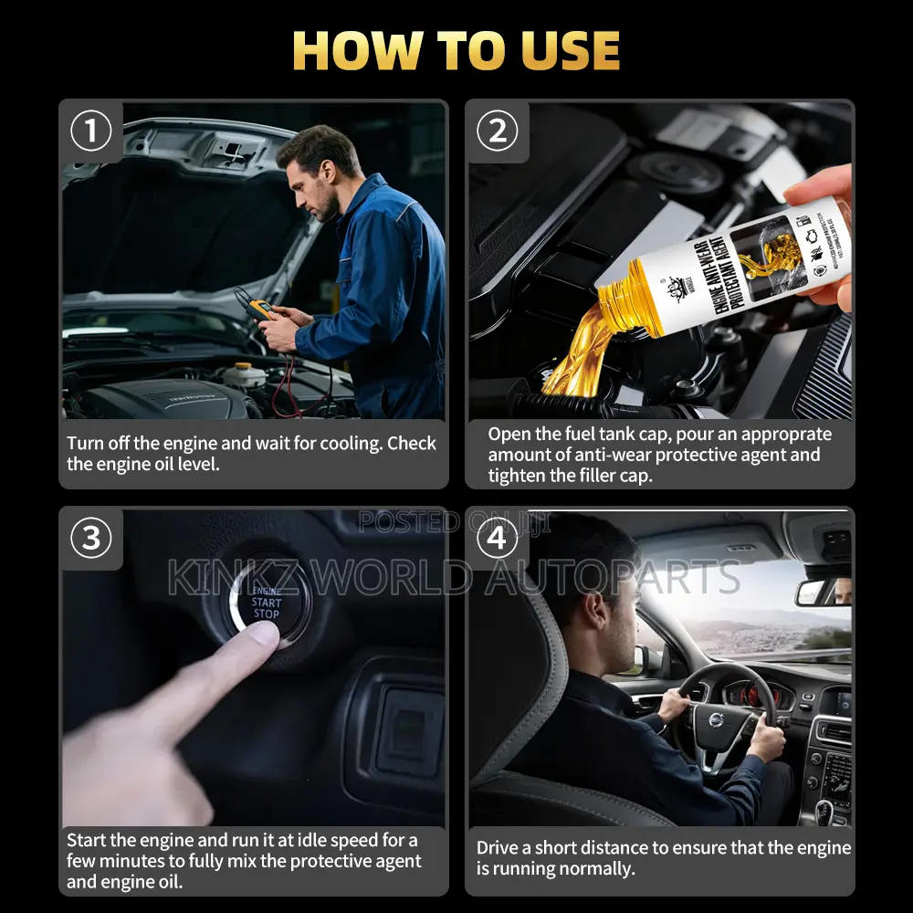 Engine Wear Protection Agent Noise Reduction Anti-Vibration