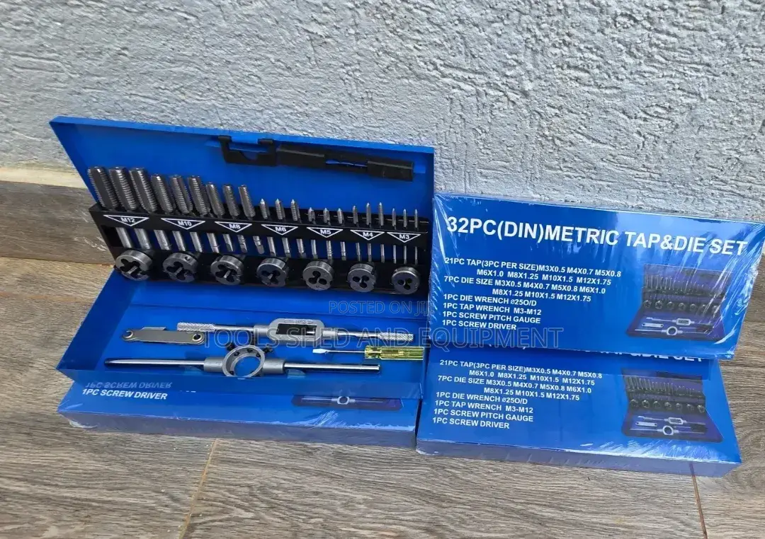 Tap and Die Set 32pcs