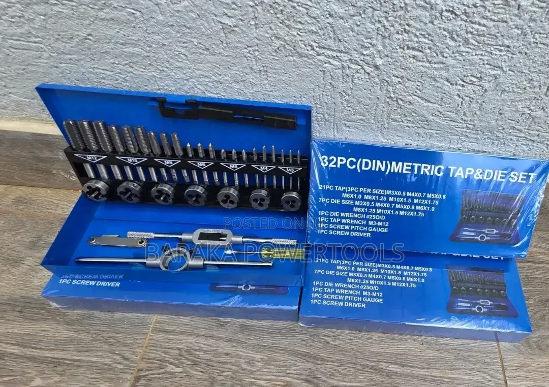 Tap and Die Set 32pcs