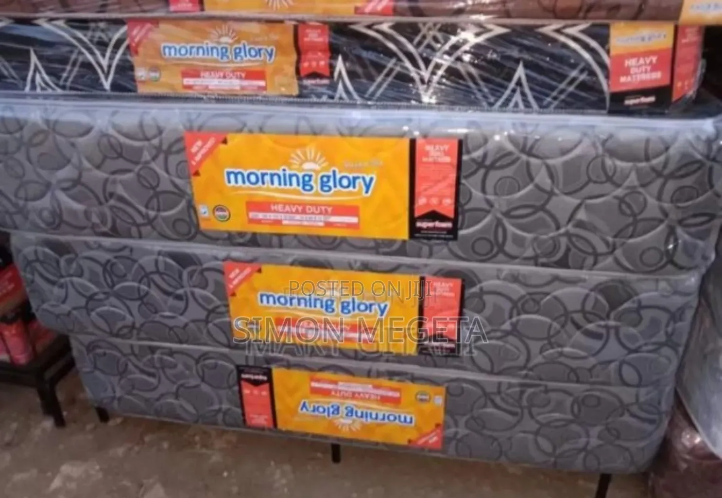 Grey Original Mattress 5by6 10inch. New
