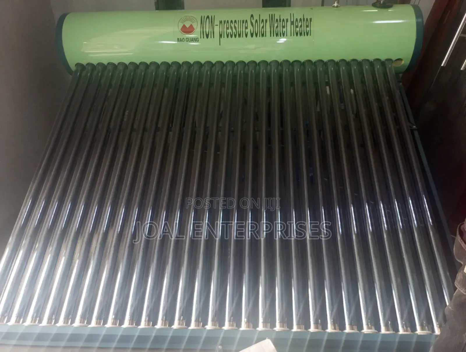Non Pressurized Solar Water Heater