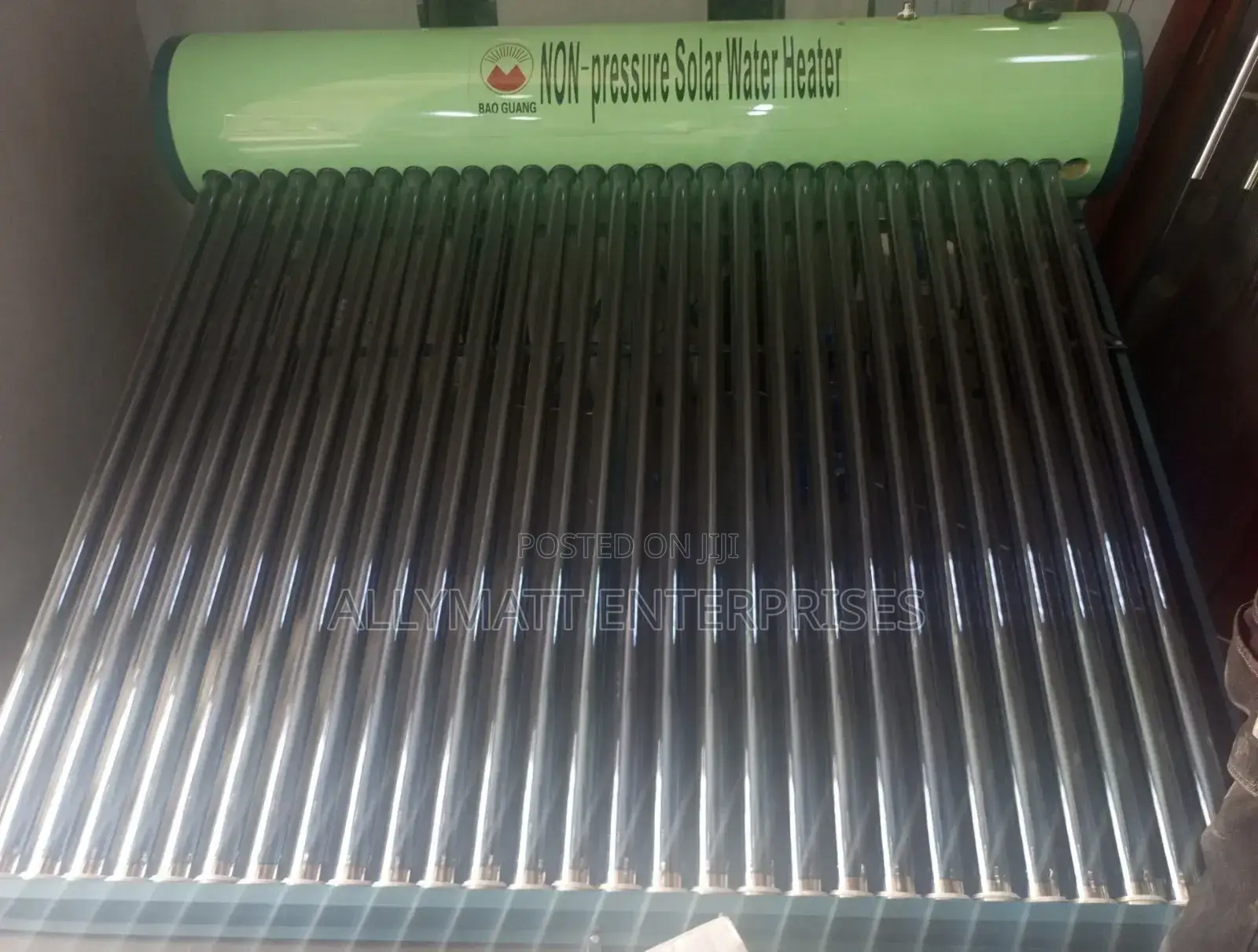 Non Pressurized Solar Water Heater