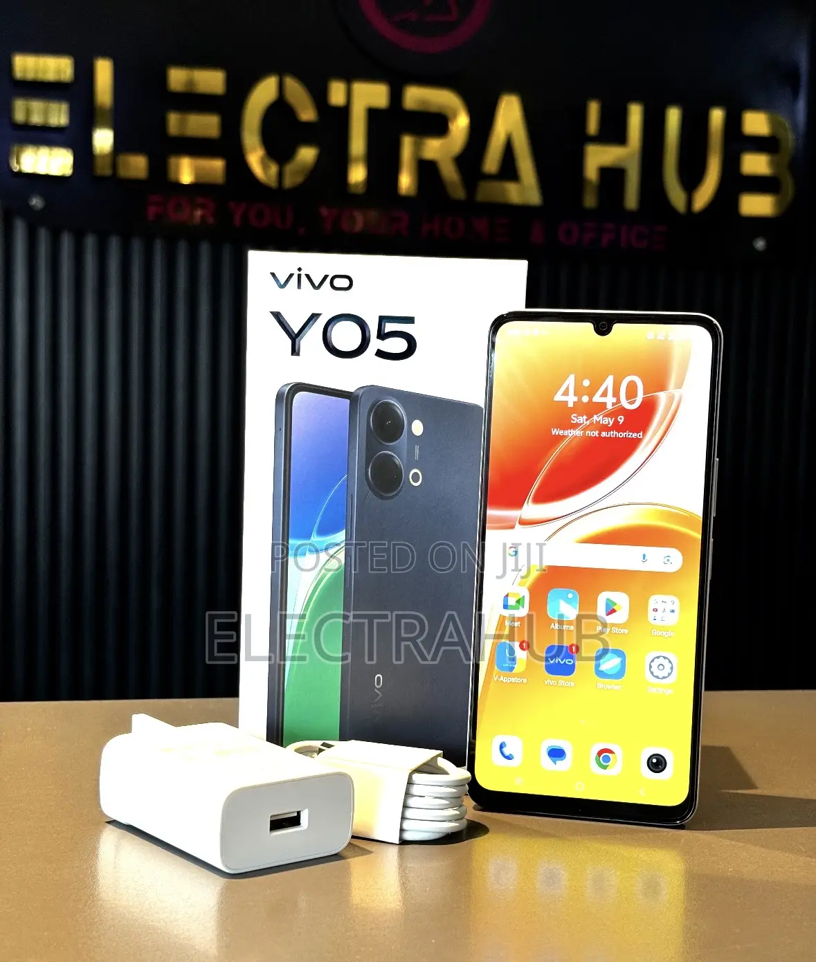 New Vivo Y04 128 GB White