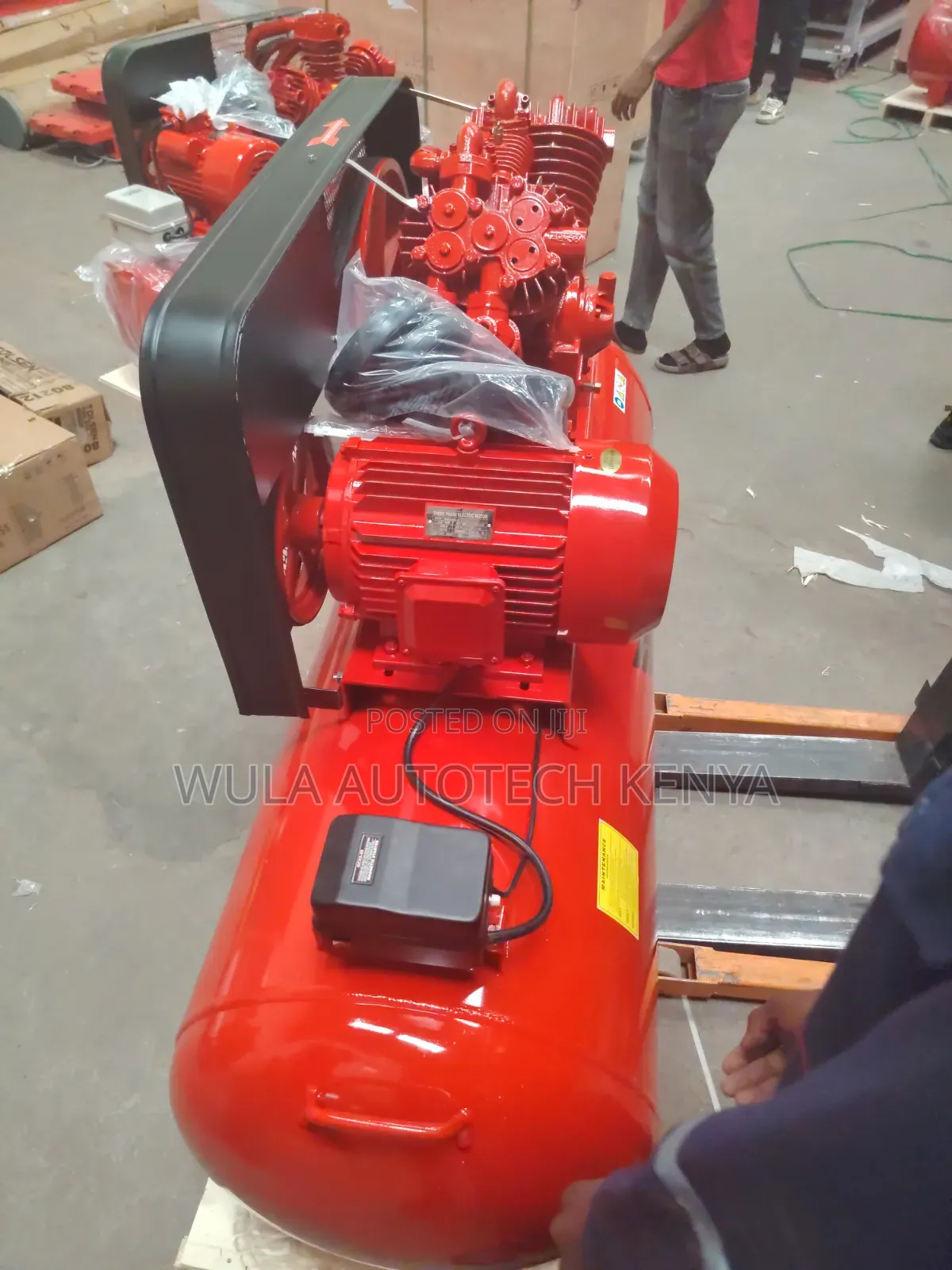 Industrial Use Commercial 500l /380v Air Compressor Machine Sunshine