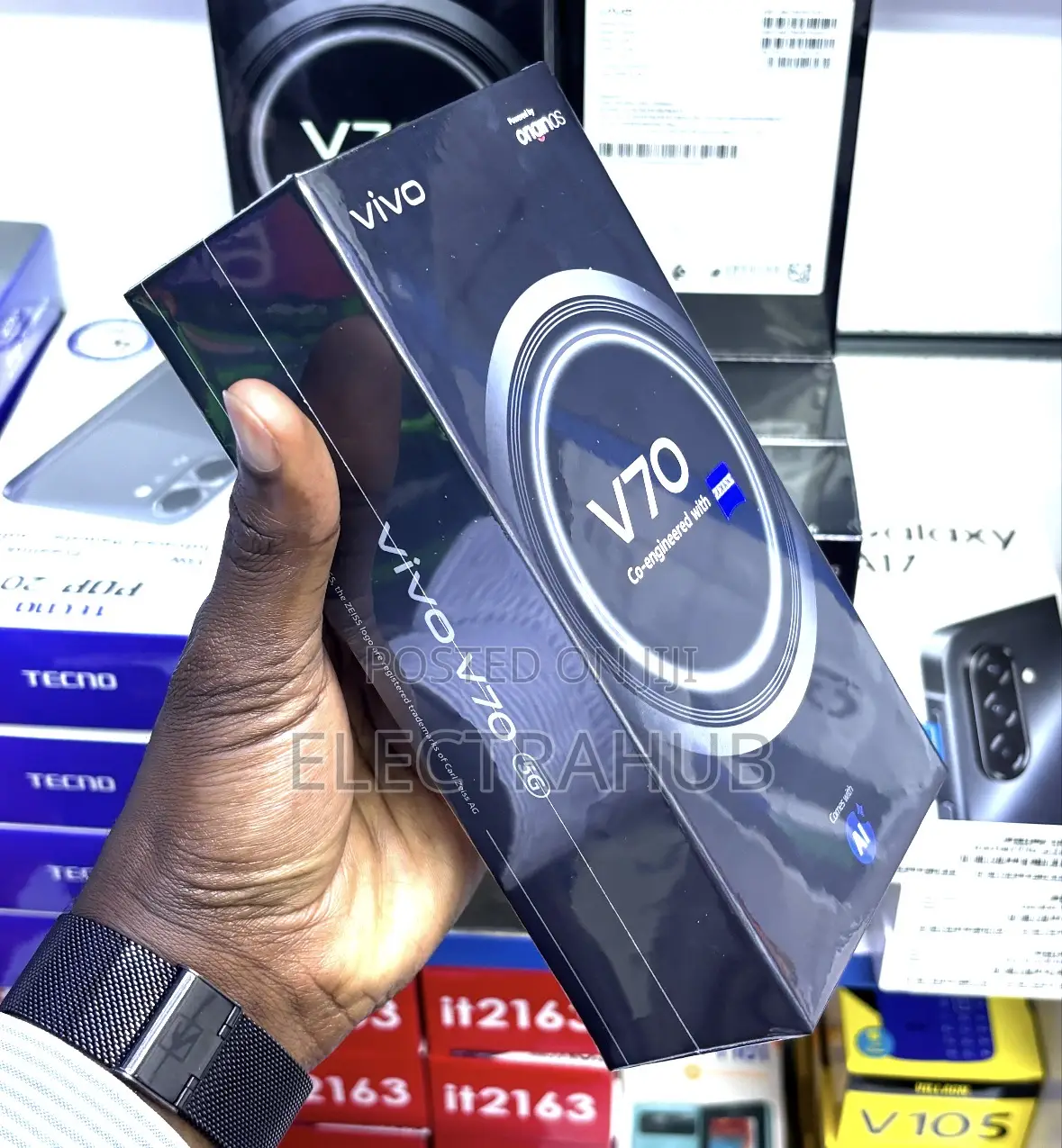New Vivo V70 512 GB Black