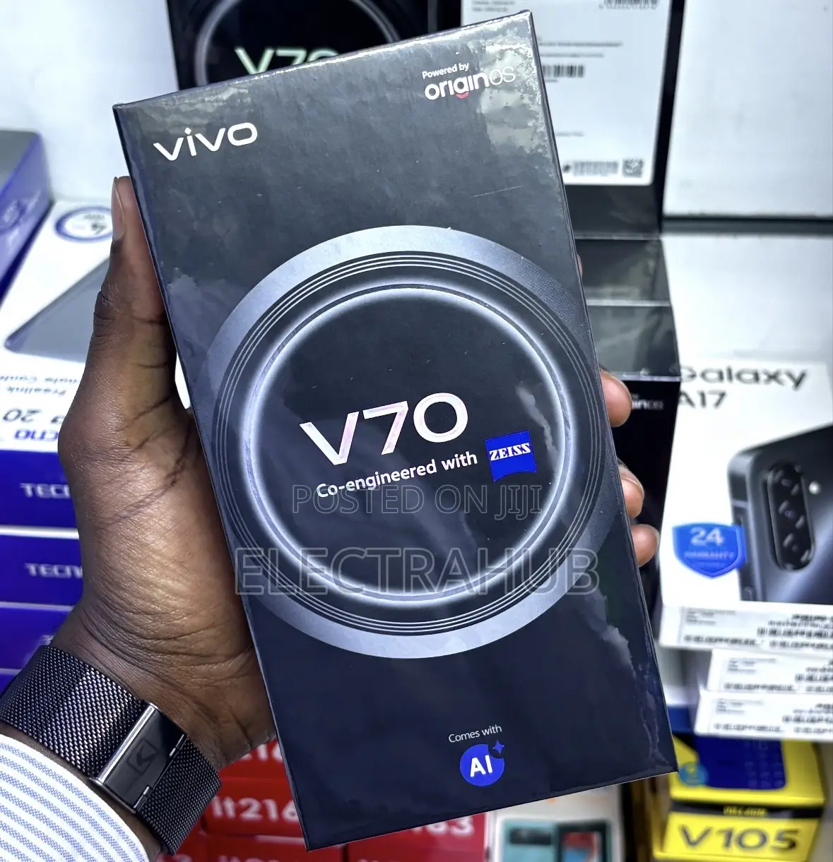 New Vivo V70 256 GB Blue