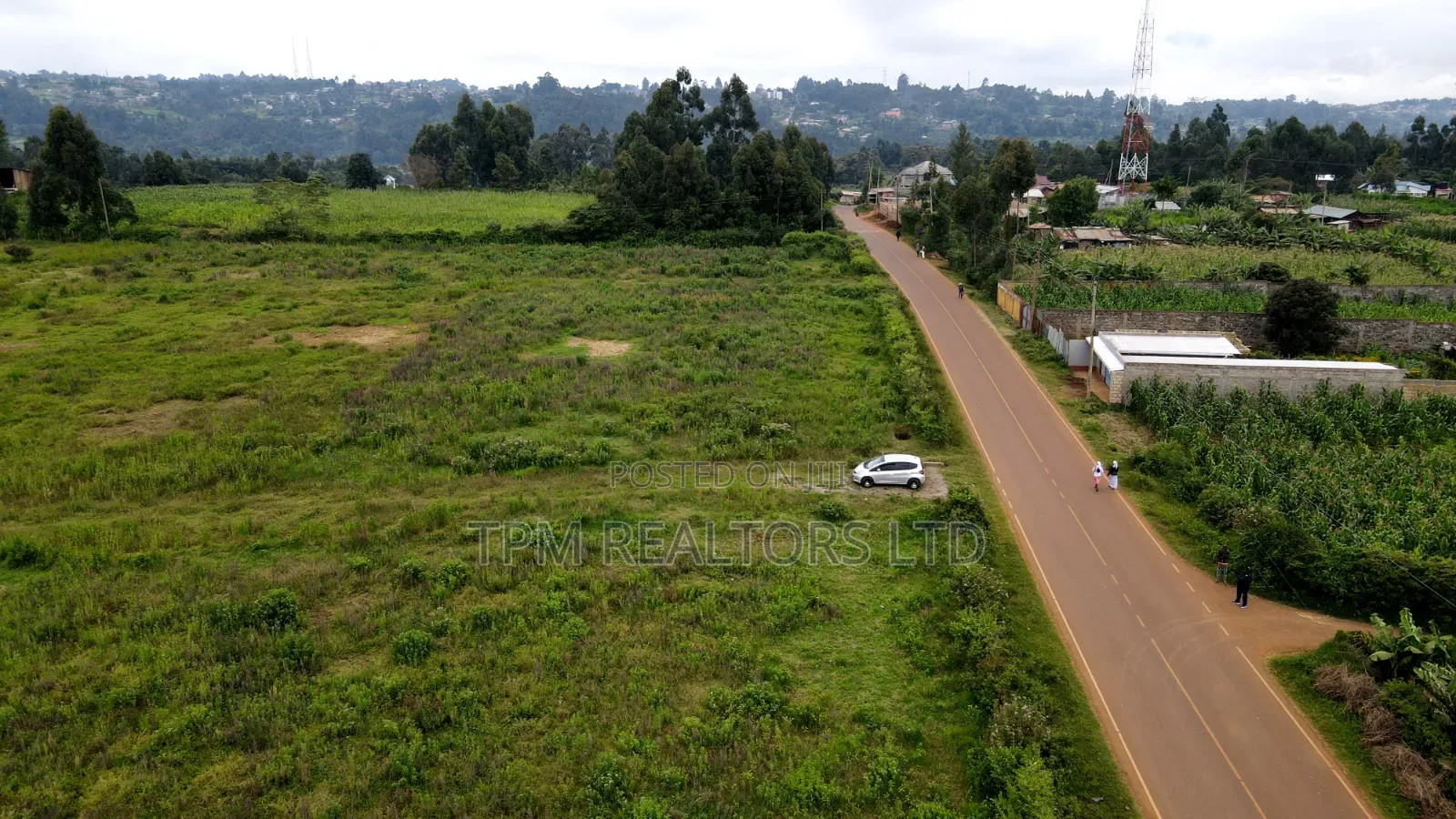 5 Acres Touching Tarmac Near Waiyaki Way