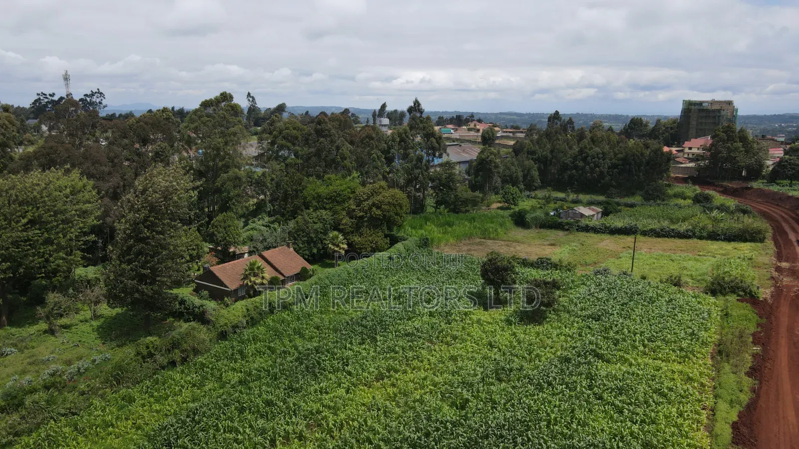 1.5 Acres Touching Waiyaki Way Kamandura Interchange