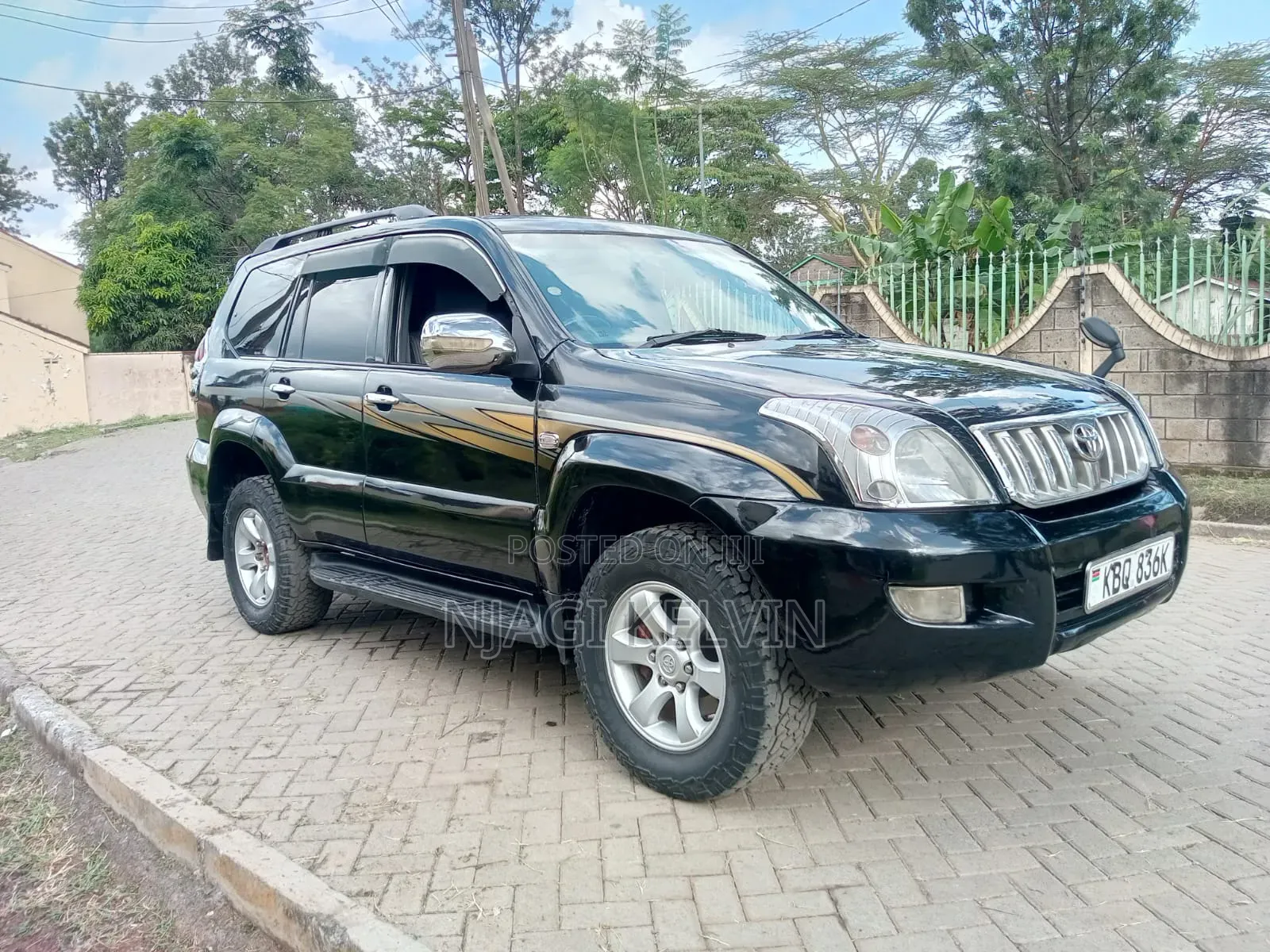 Toyota Land Cruiser Prado 3.0 D-4D 5dr 2005 Black