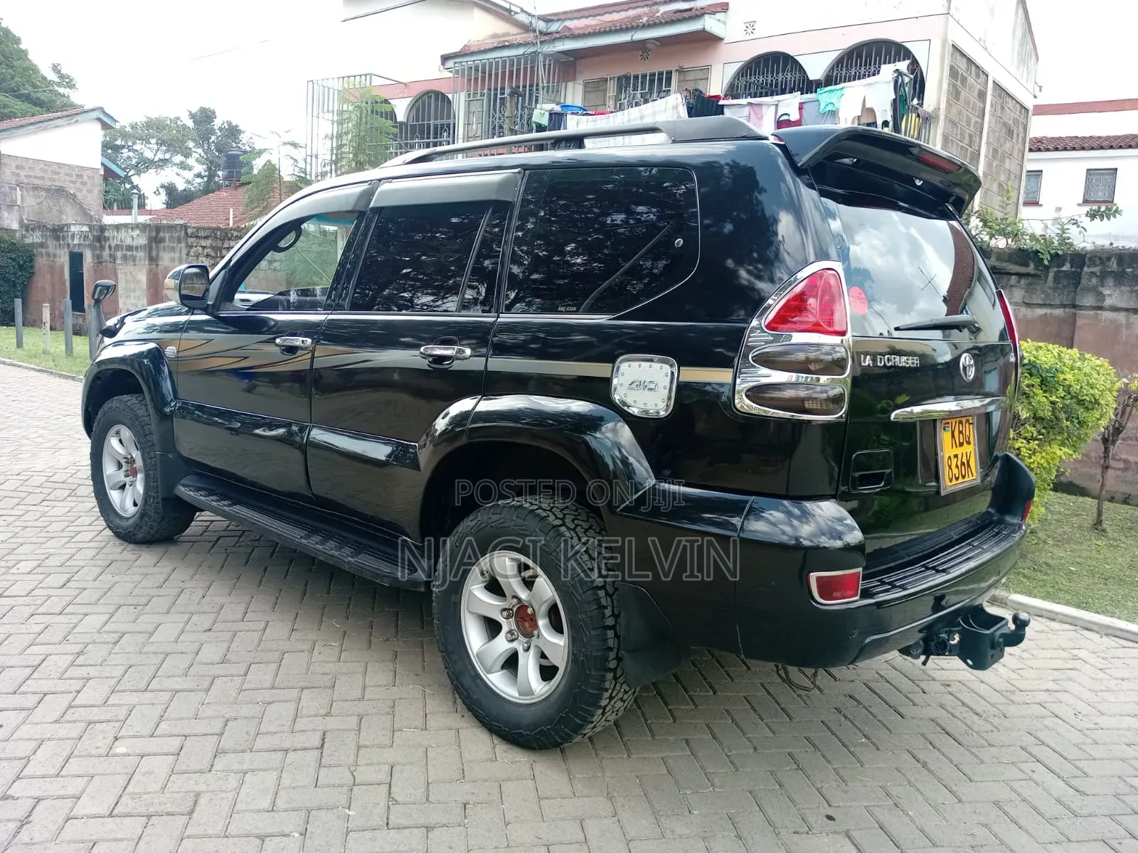 Toyota Land Cruiser Prado 3.0 D-4D 5dr 2005 Black