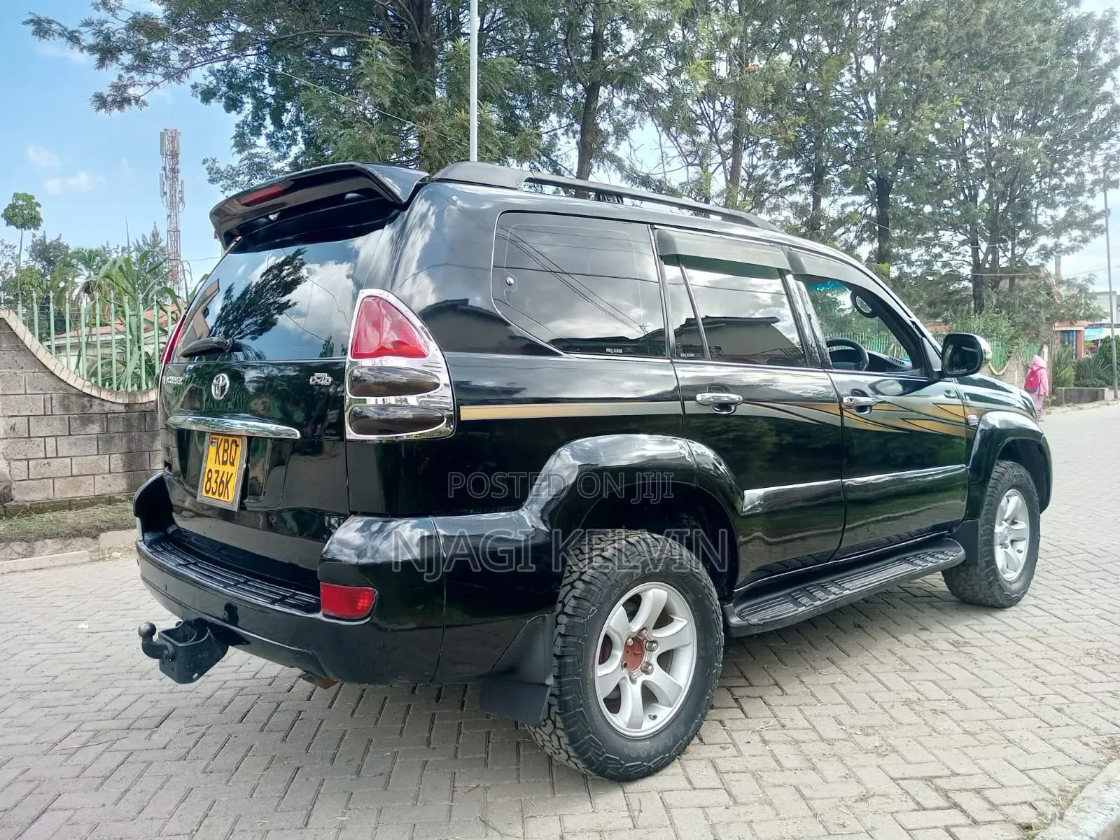 Toyota Land Cruiser Prado 3.0 D-4D 5dr 2005 Black