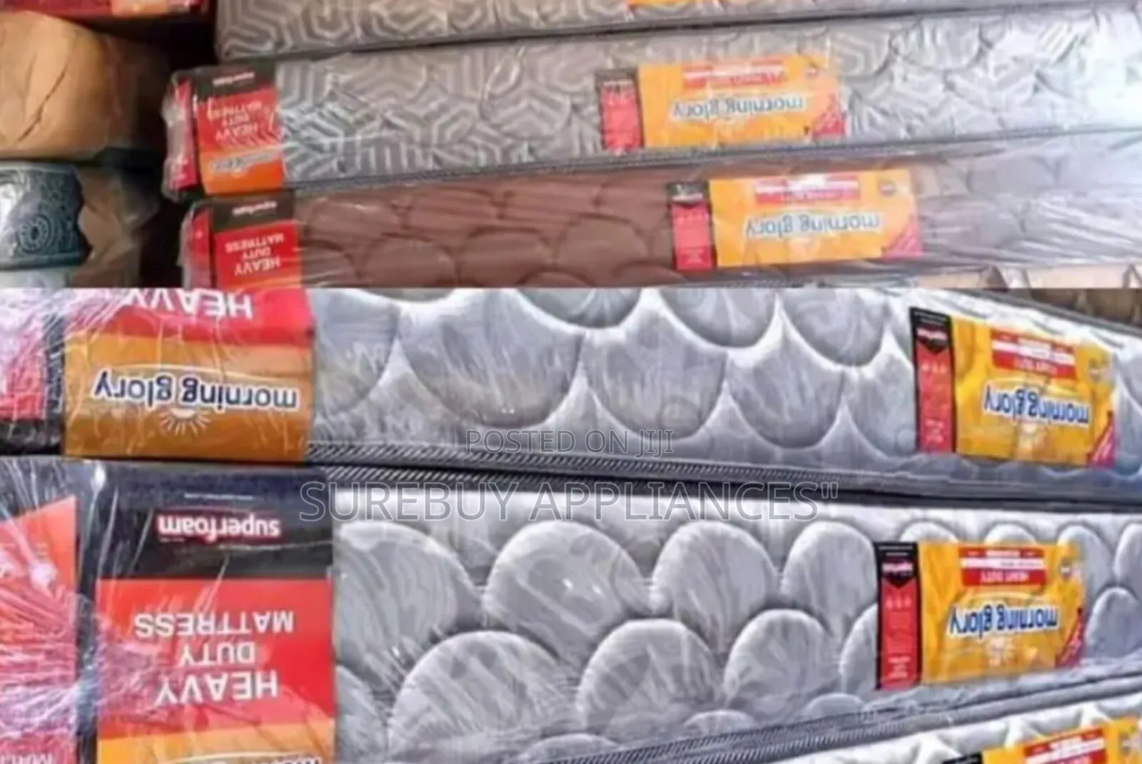 Morning Glory 41/2 8-Inch Medium Density Quilted Mattress