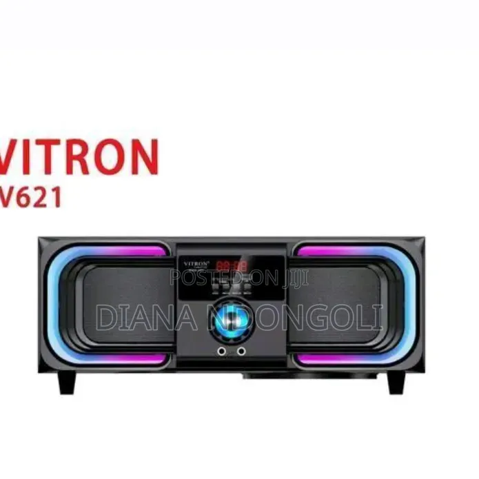 *Vitron Xbox Speaker With Bluetooth,Usb,Mp3, Fm Radio Ac/Dc V622