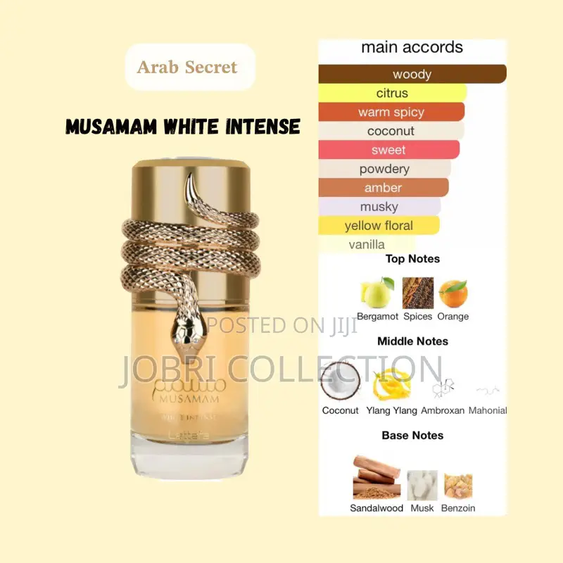 Lattafa Musamam White Intense Perfume/Fragrance Available