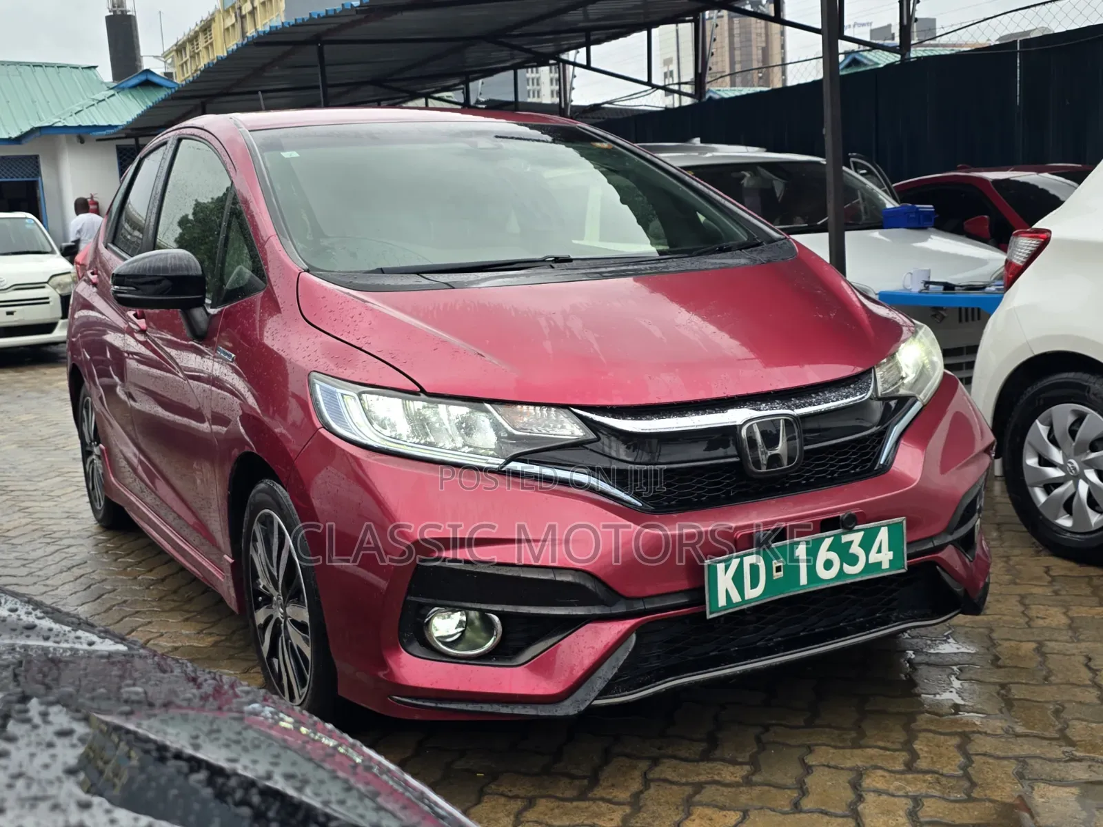 Honda Fit Sport 2019 Red