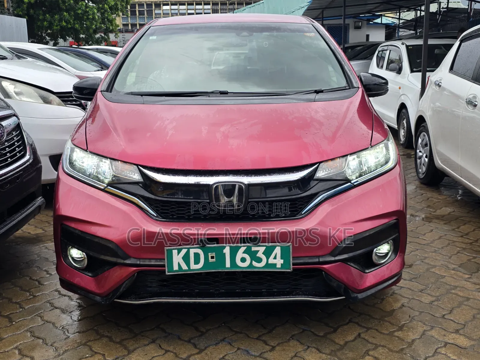 Honda Fit Sport 2019 Red