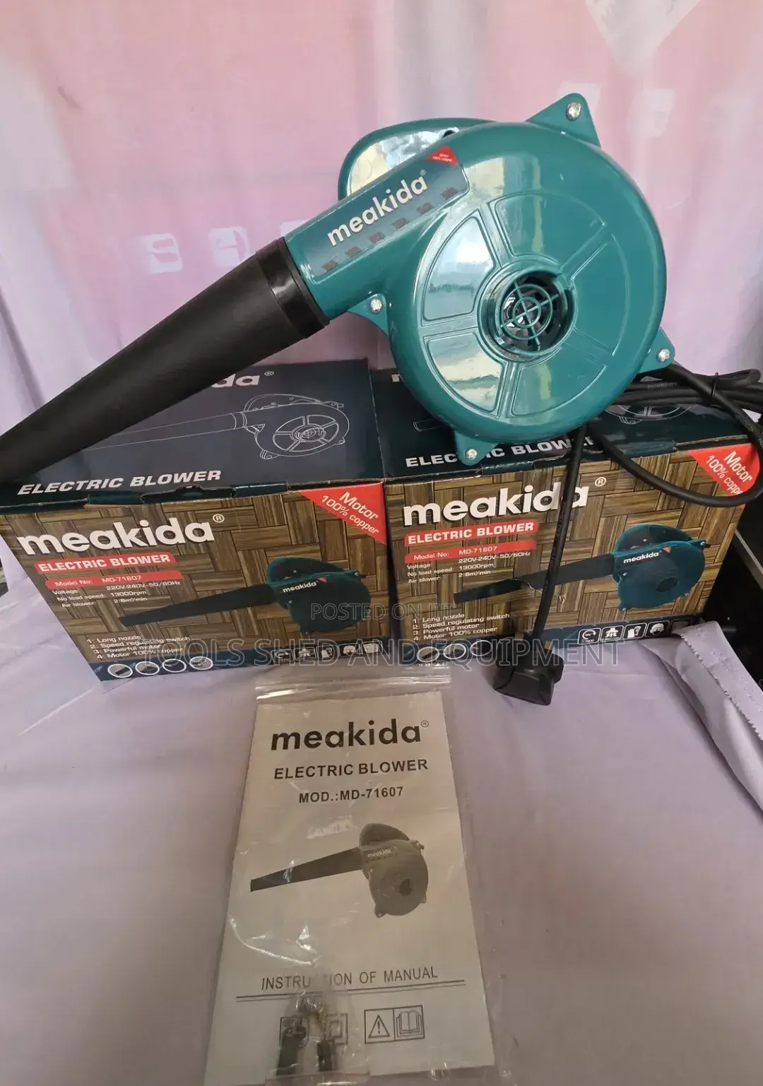 Meakida 600watts Blower