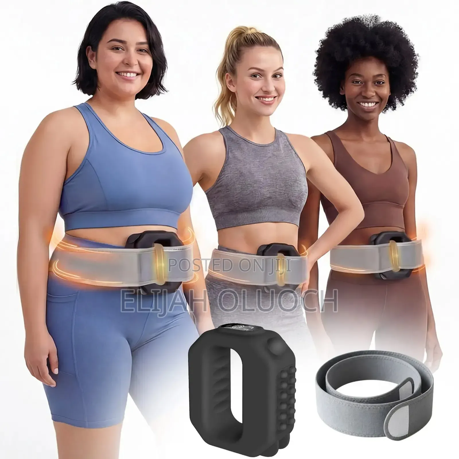 Portable Vibration Massage Device Belt Tummy Trimmed CJH-1566