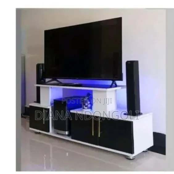 Istanbul 2 Modern Tv Stand With Led Lights