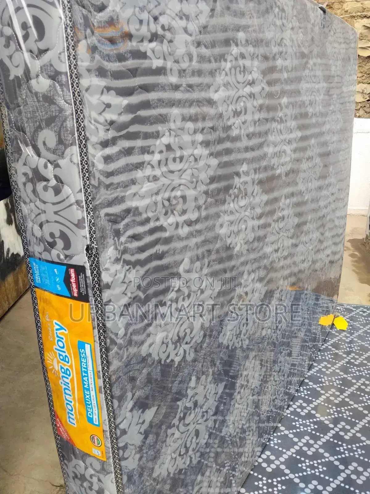 Morning Glory 5x6 Superfoam Mattress for Comfort, 6 Inches Quilted