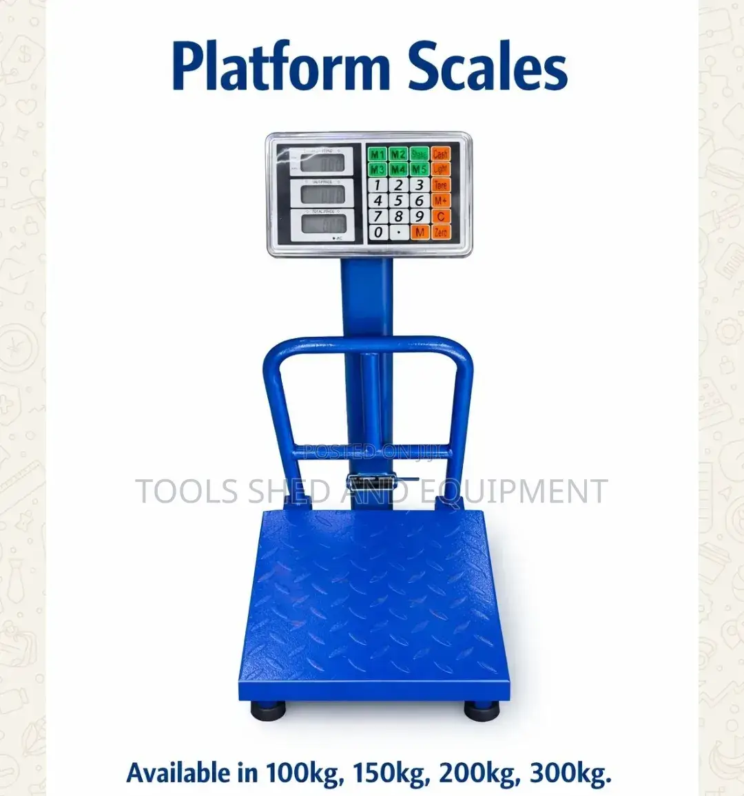 Platform Scales All Sizes