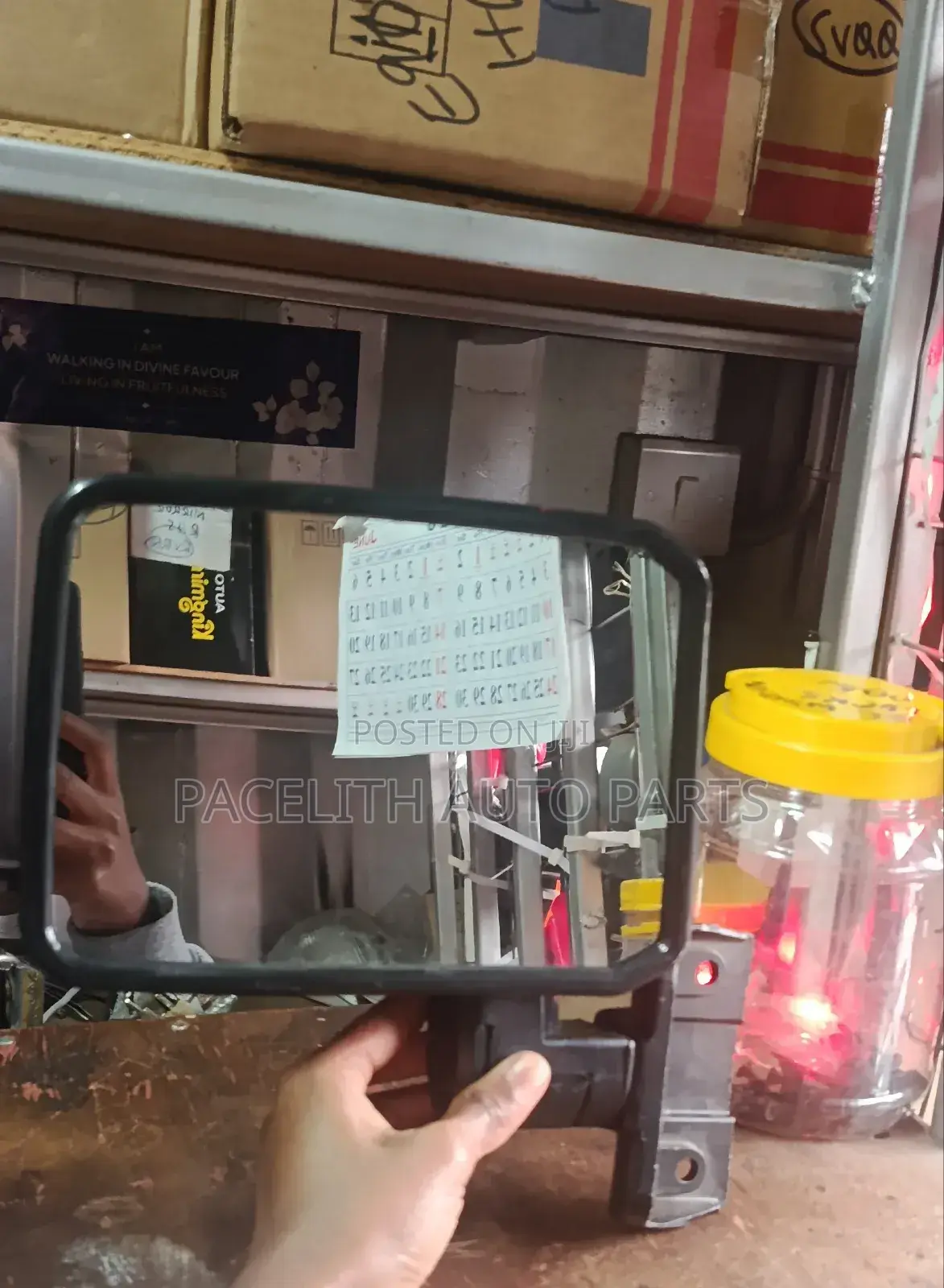 Side Mirror Landcruiser Fj75/Fj76/Fj79 Chrome