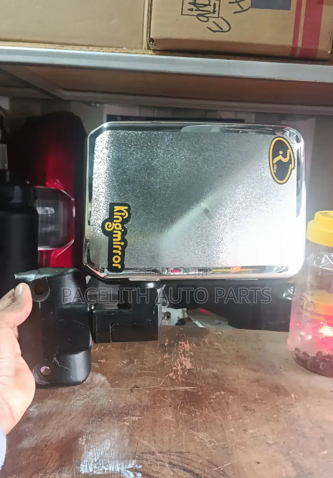Side Mirror Landcruiser Fj75/Fj76/Fj79 Chrome