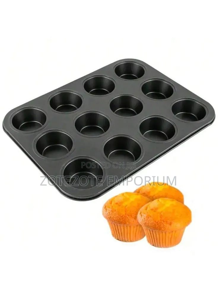 Cupcake Baking Tin-12 Hole