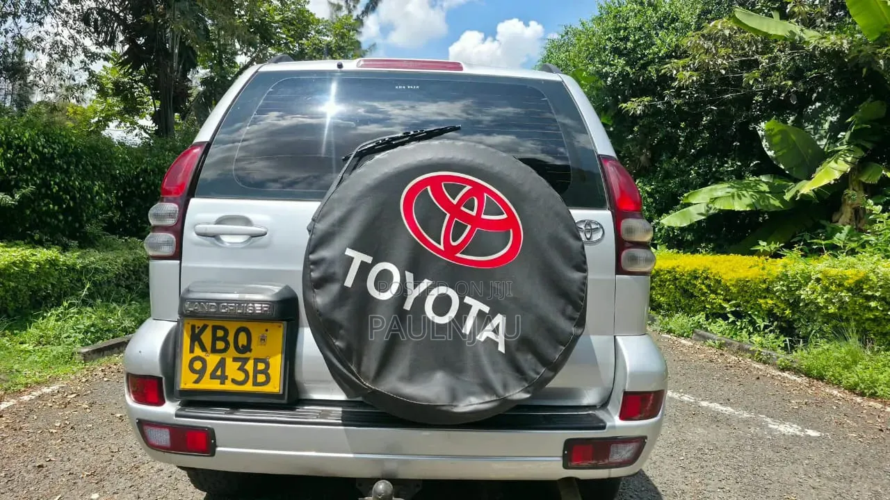 Toyota Land Cruiser Prado 2004 Silver