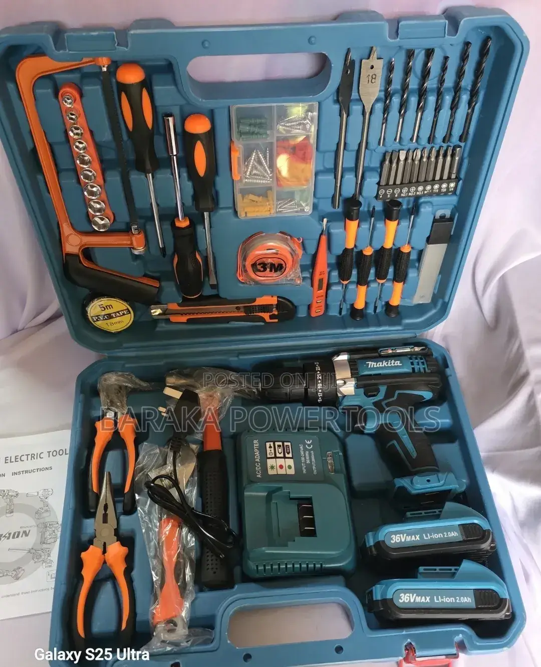 36v Makita Drill Set