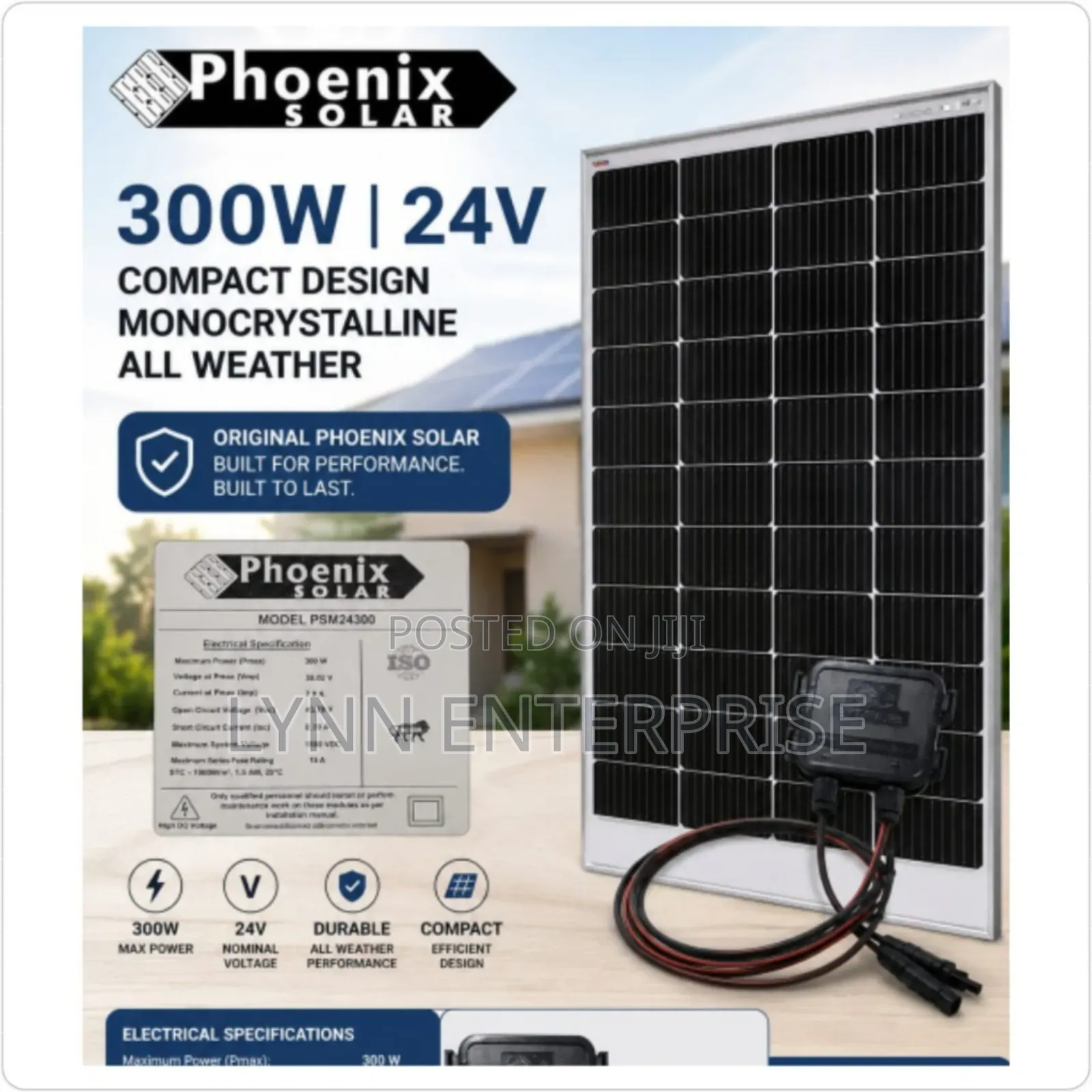 Phoenix Model:Psm 24300 Solar Panels