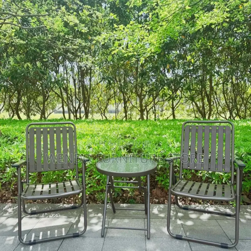 Home Chairs; Outdoor Courtyard Foldable Garden Chairs