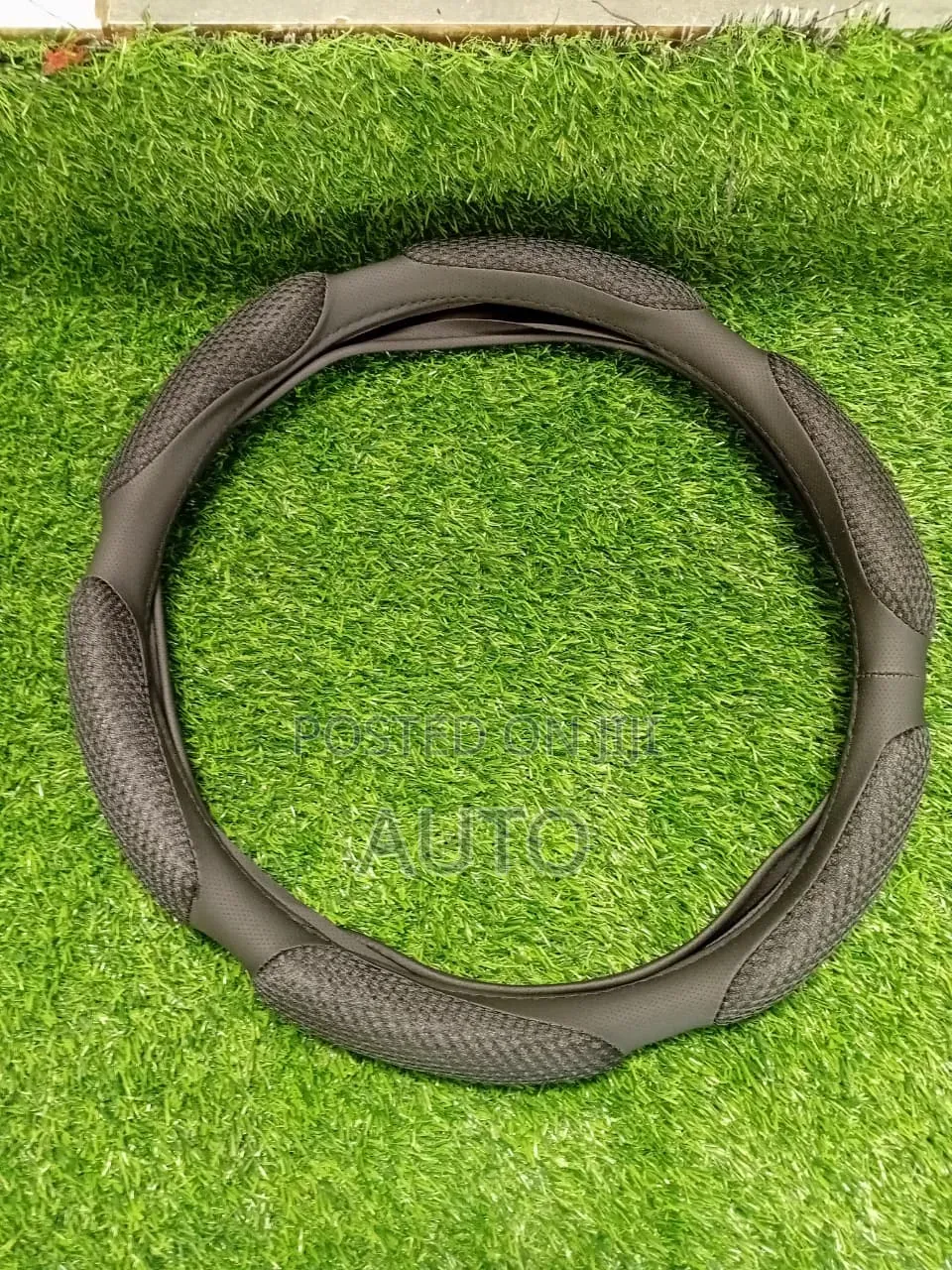 Premium Sport Steering Wheel Cover | Universal Racing Style Anti-Slip