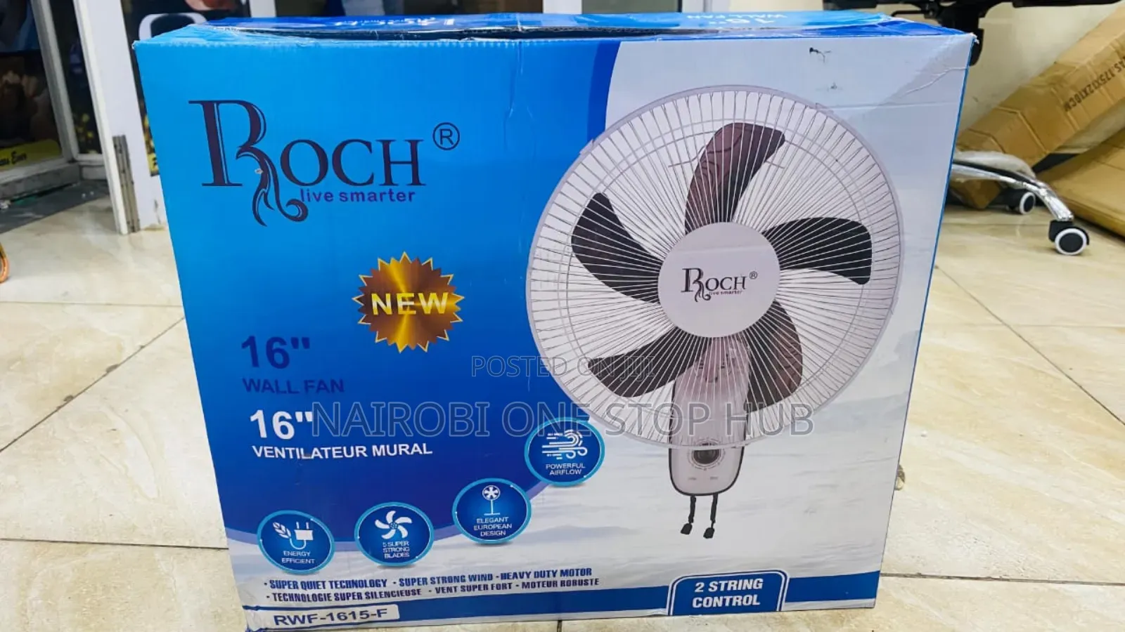 Roch 16" Wall Fan