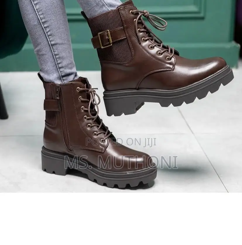 Quality Chunky Boots for Women Size 37-42