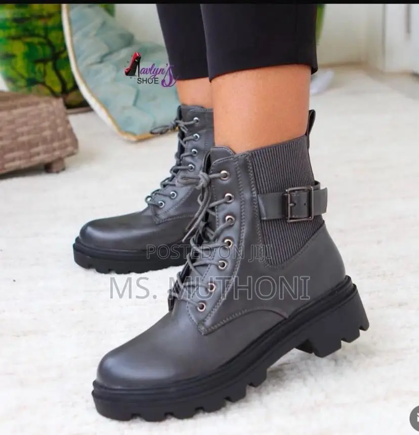 Quality Chunky Boots for Women Size 37-42