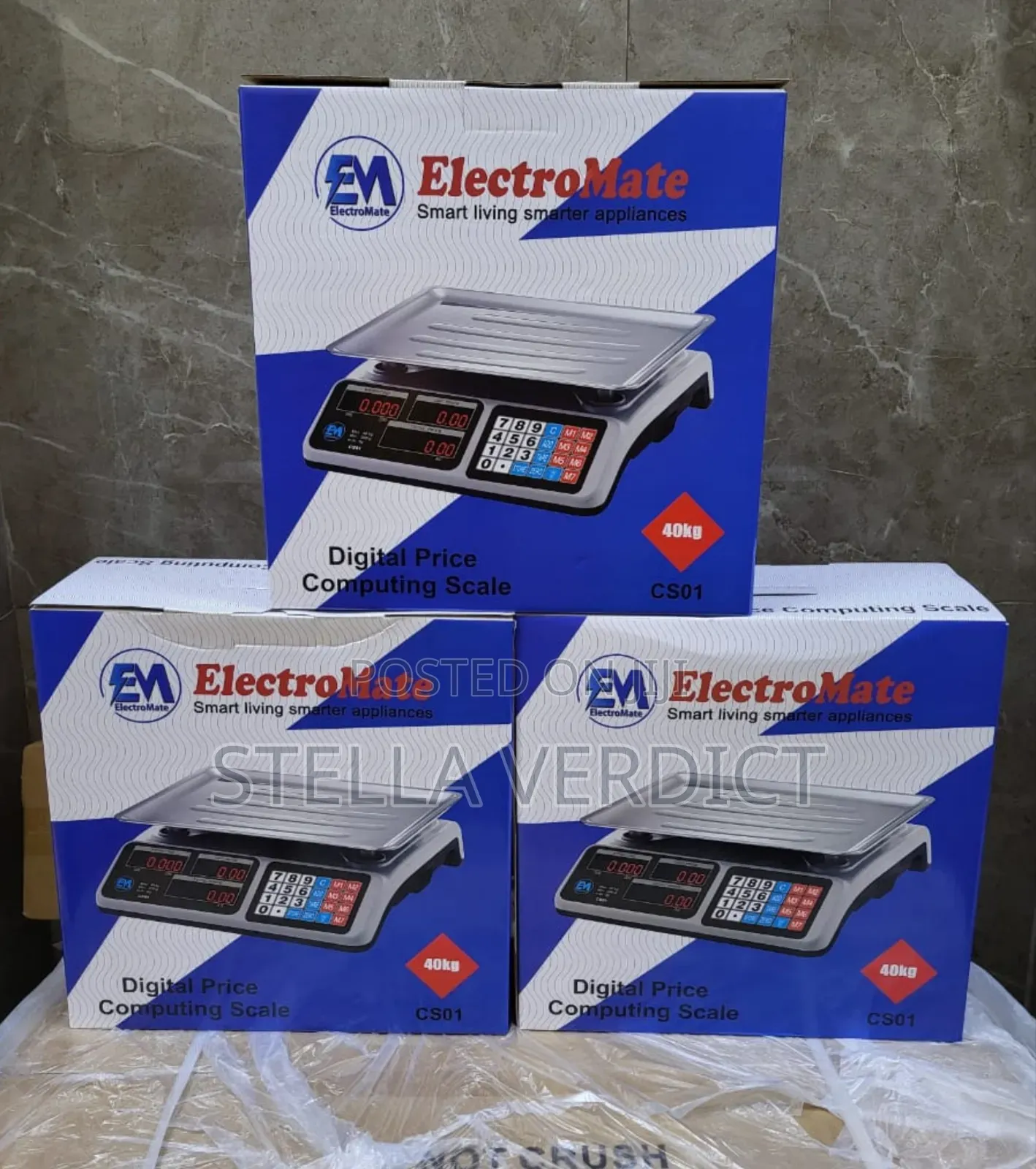 40kgs Electromate Digital Computing Weighting Scale