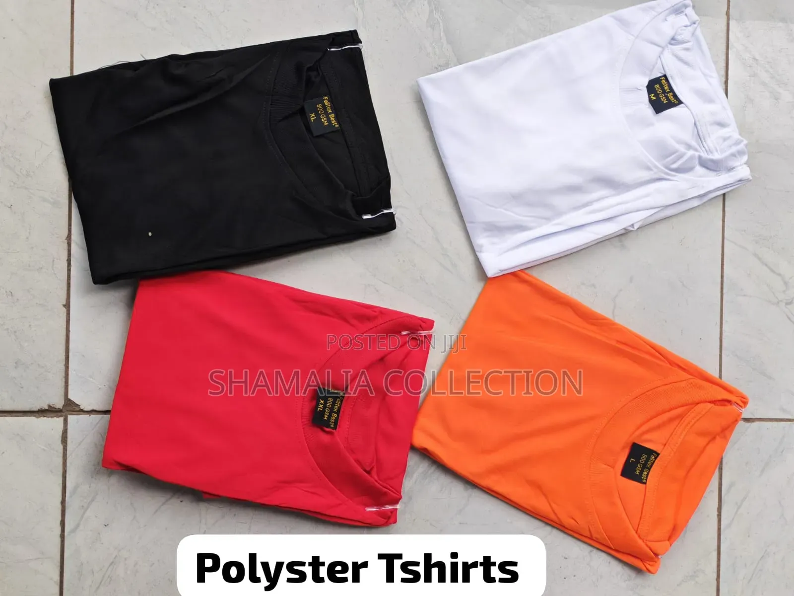 Unisex Polyester Round Neck T-Shirts – Premium Quality (Cbd Nairobi)