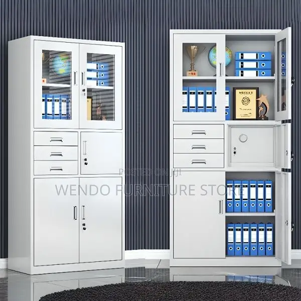 Office Cabinet; 2-Doors Office Essentials Storage Cabinet
