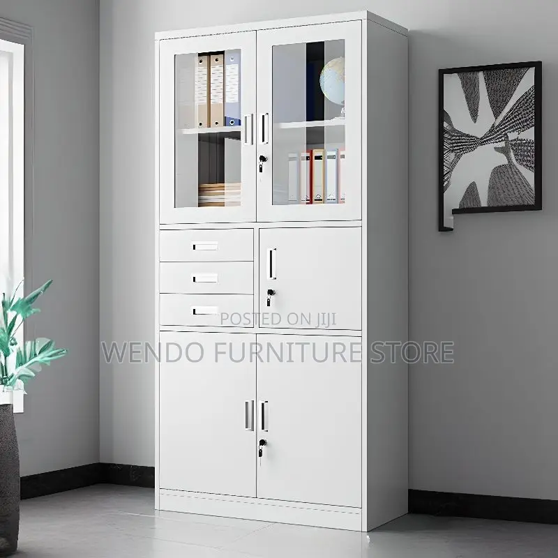 Office Cabinet; 2-Doors Office Essentials Storage Cabinet