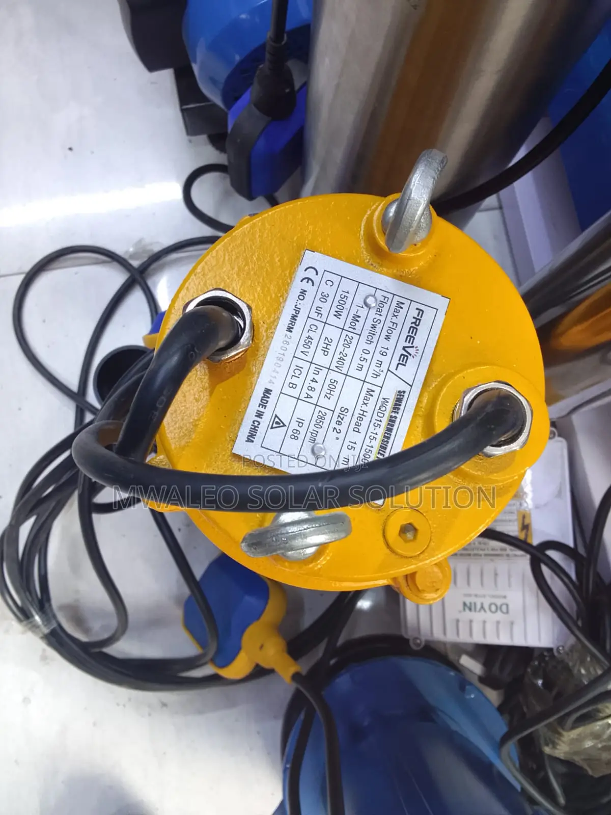 Freevel 2.0 Hp Sewage Pump Inch4.8a