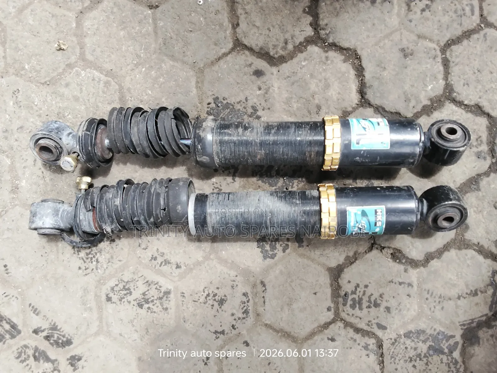 Original Ex Japan Toyota Harrier New Model Front and Rear Coil Overs