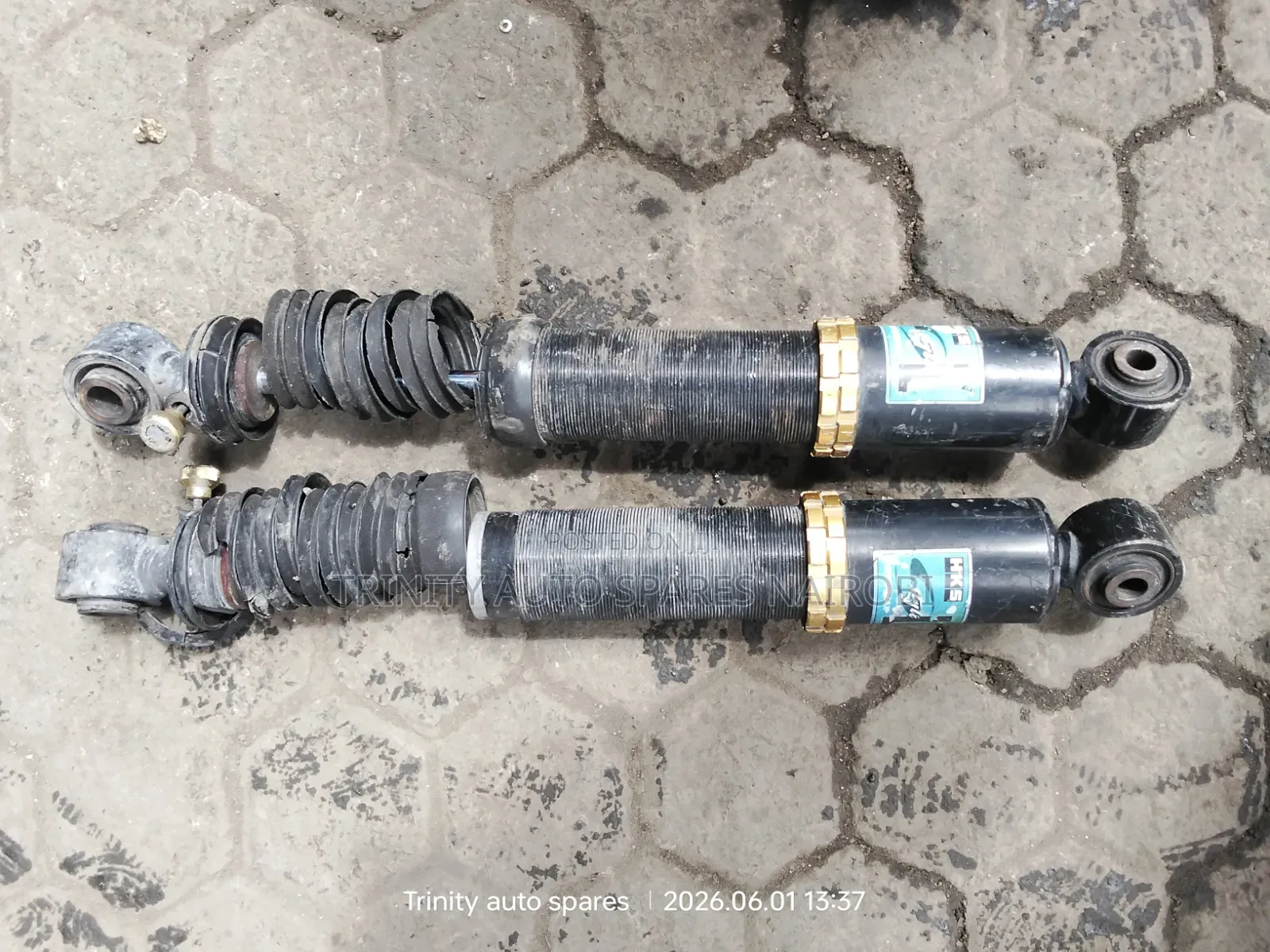 Original Ex Japan Toyota Harrier New Model Front and Rear Coil Overs