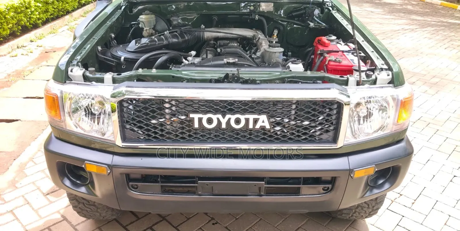 Toyota Land Cruiser 79 Series 2021 Green