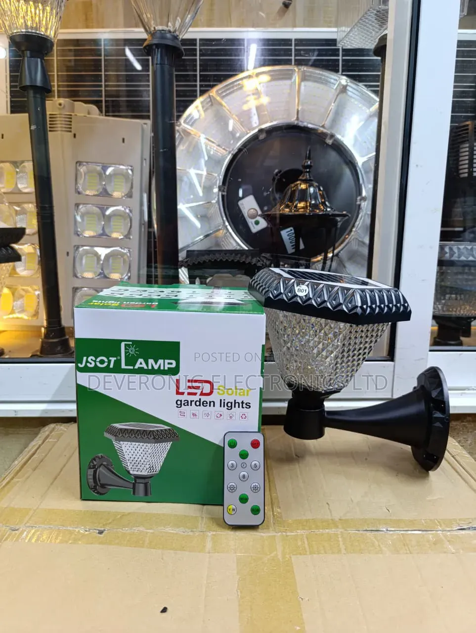 *Solar Wall Garden Lights With Rgb,Ww ,Wh*